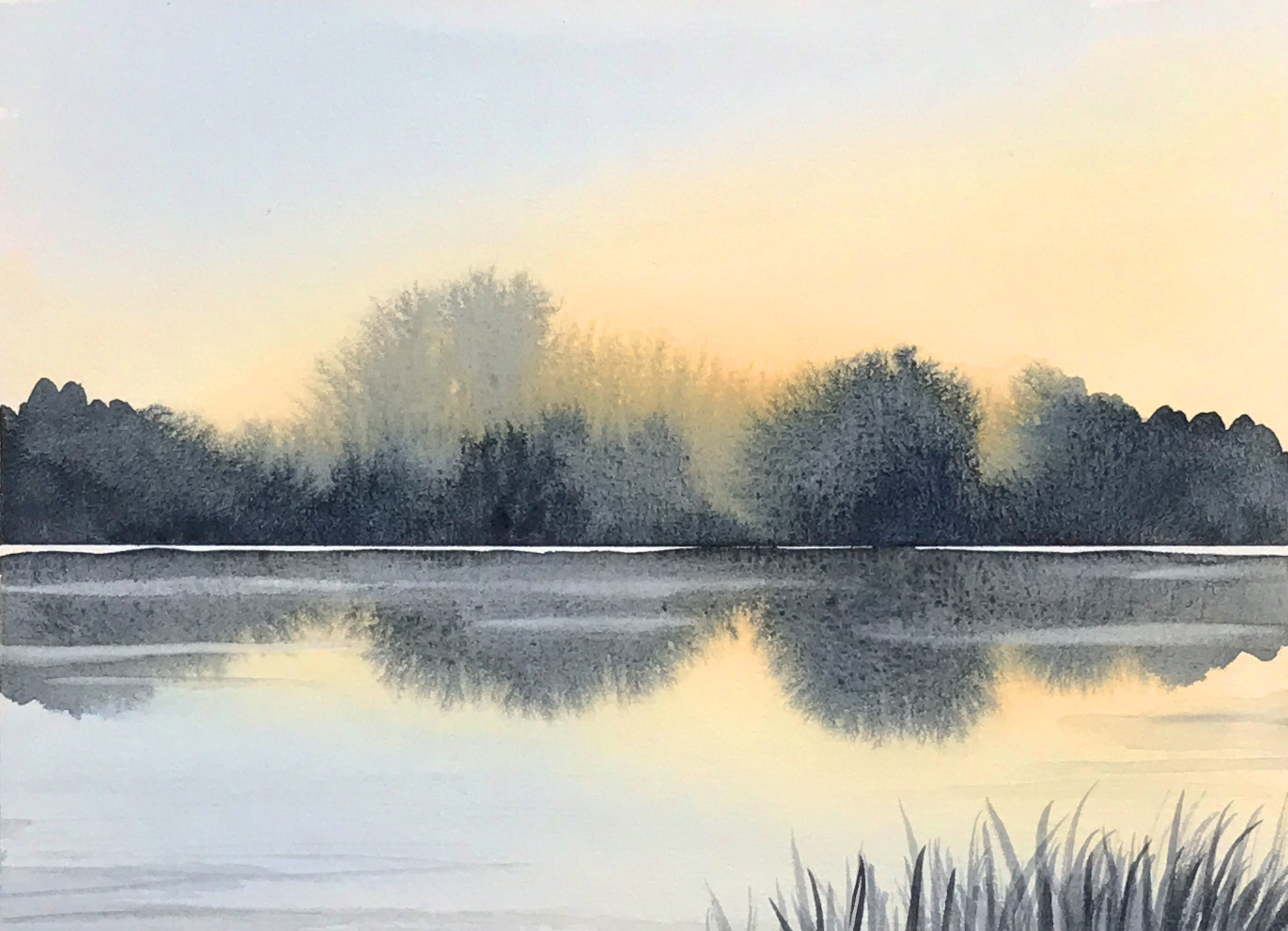 Aquarell (Lea Joos): Ufer