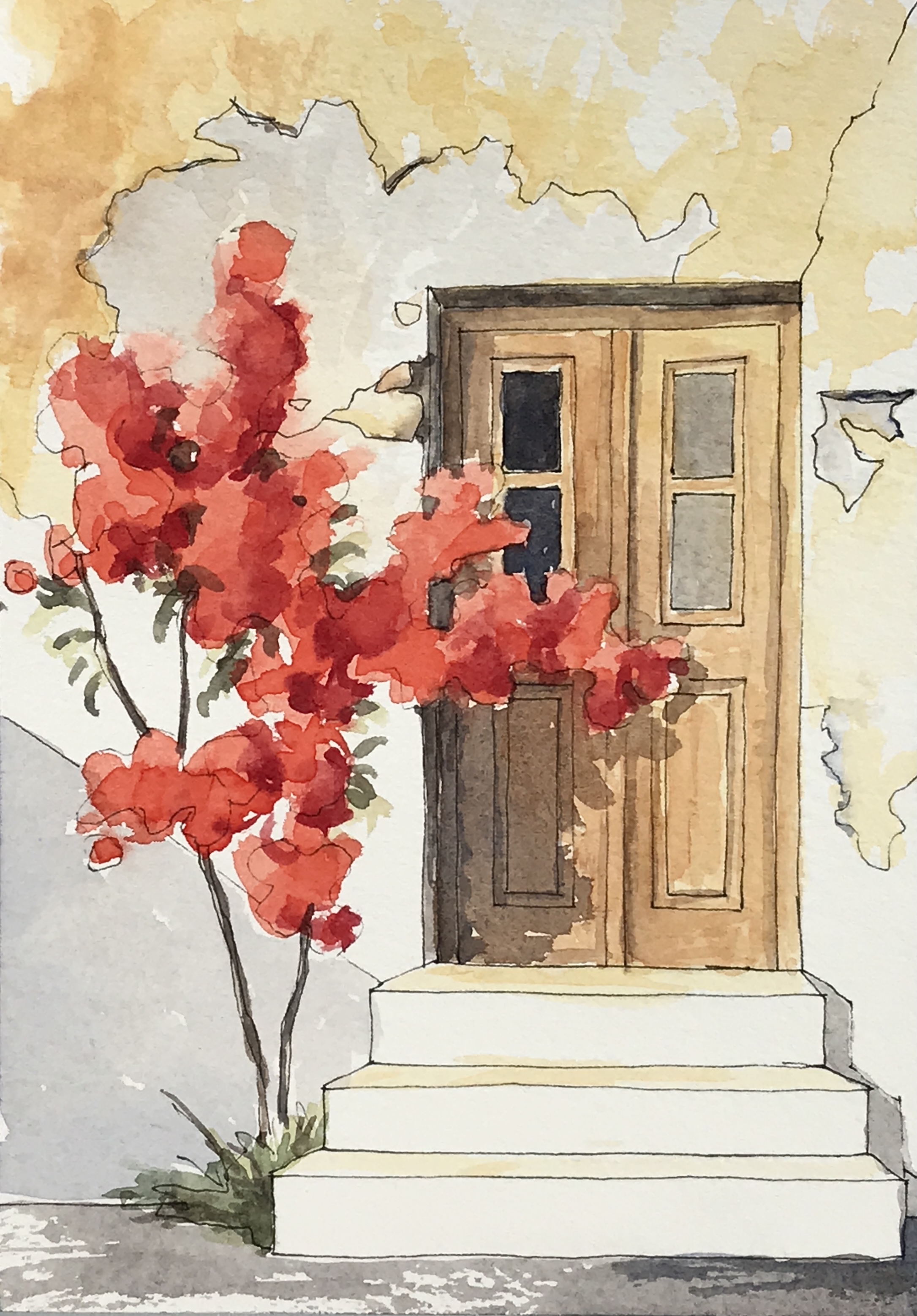 Aquarell (Lea Joos): Tuere